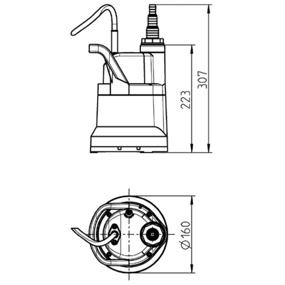 POMP SIMER 6 (230V) REF:6010004
