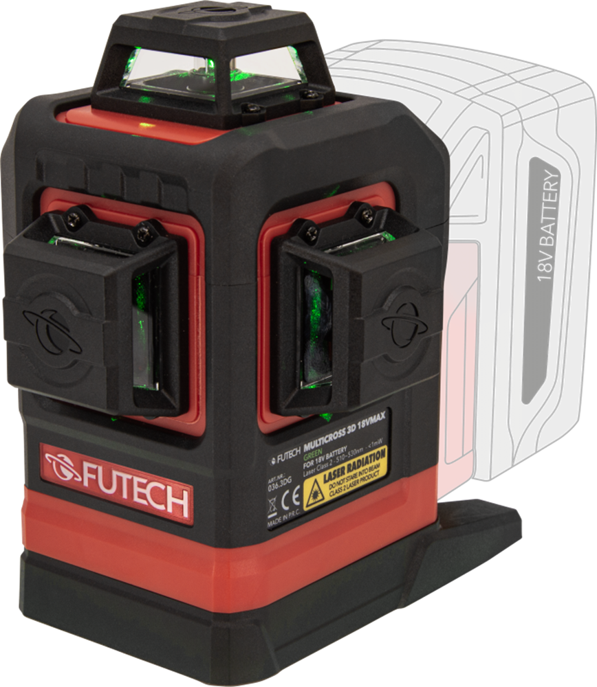 LIJNLASER MC3D 18V MAX  REF:036.3DG FUTECH