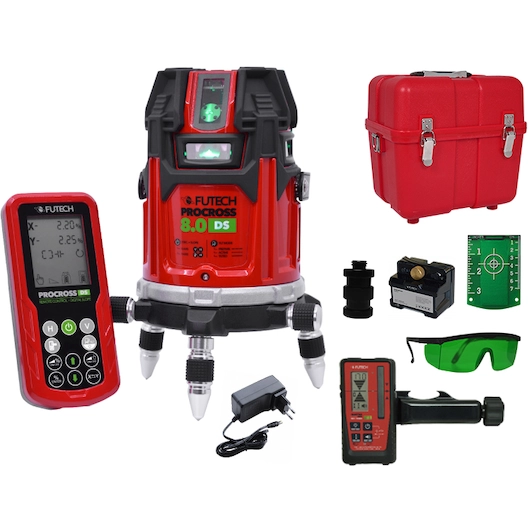 PROCROSS 8.0 DS GREEN + QUATTRO MM REF:044.80G.4M FUTECH