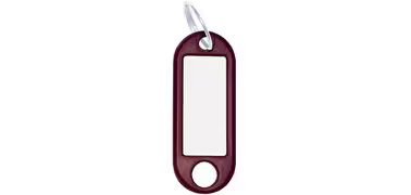 SLEUTELHANGERS RING+OOG BRUIN PVC REF:1-1956-6 PARDAEN
