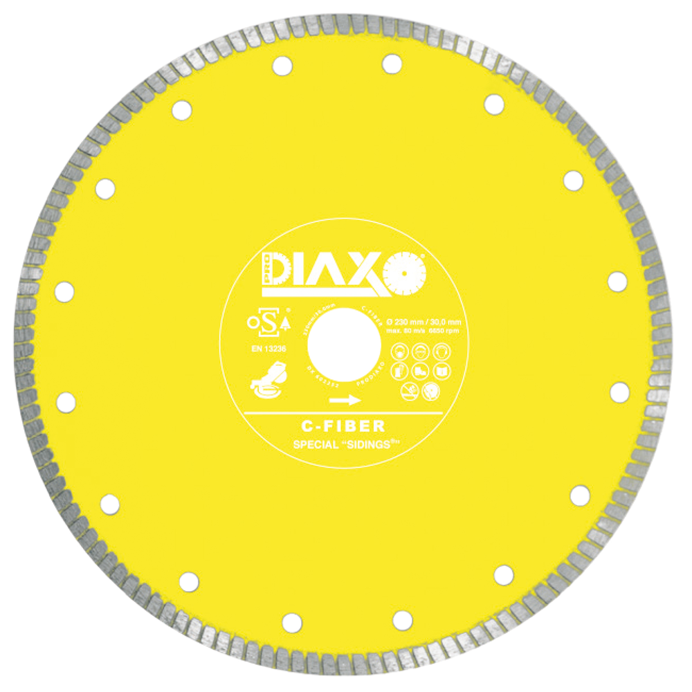 DIAMANTSCHIJF C-FIBER-TURBO - 125X22,2MM - PREMIUM CONSTRUCTION REF:DX 602125