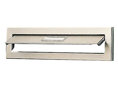 BRIEVENBUSPLATEN. RVS 265X67MM REF:1-1615-31-265