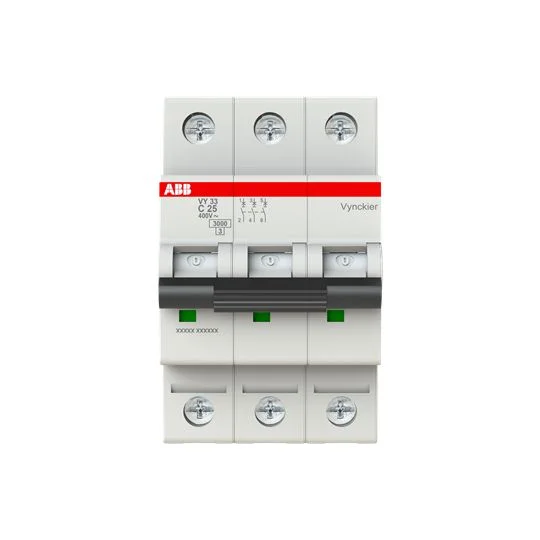 ABB AUTOMAAT C 3KA 3P 25A REF:SQ-3PC25