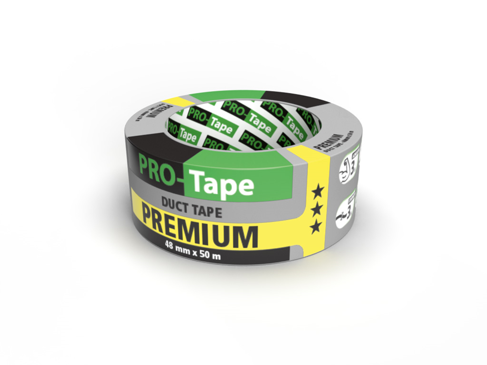 DUCT TAPE PREMIUM GRIJS 48MMX50M REF:ST 5481000 PRO-TAPE