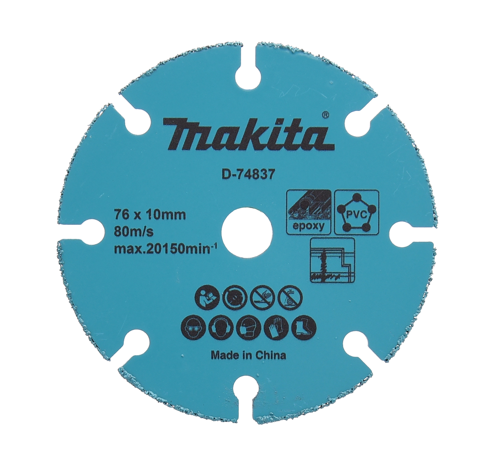 CARBIDE MULTI-SNIJSCHIJF 76X10 MM REF:D-74837 MAKITA