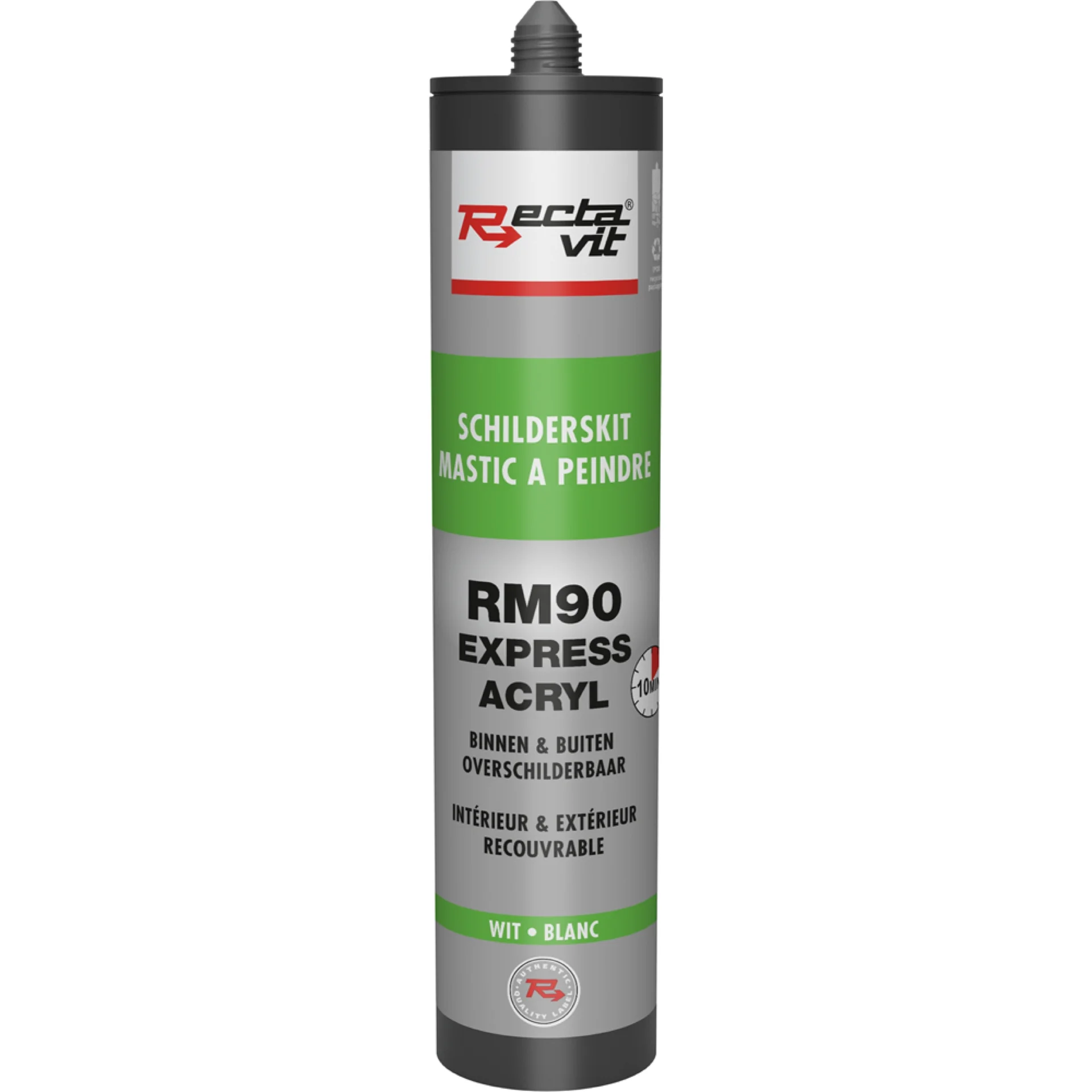 SCHILDERSKIT RM90 EXPRESS ACRYL WIT 310ML REF:114054 RECTAVIT