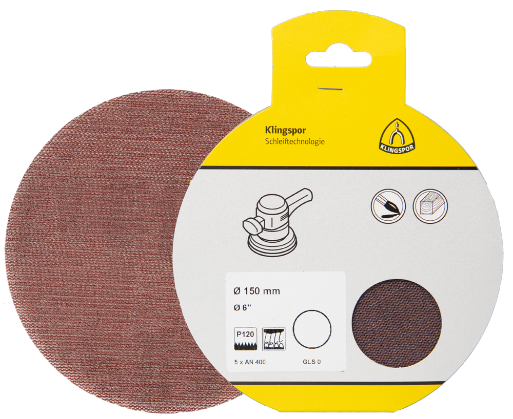 KV, SCHUURGAAS, SCHIJVEN, KLITTENBAND SC/AN400/GI/120/S/125/5SRT REF:360235 KLINGSPOR