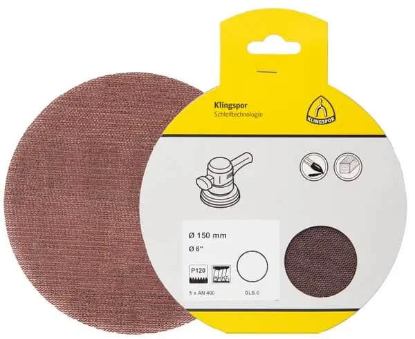 KV, SCHUURGAAS, SCHIJVEN, KLITTENBAND SC/AN400/GI/180/S/125/5SRT REF:360237 KLINGSPOR