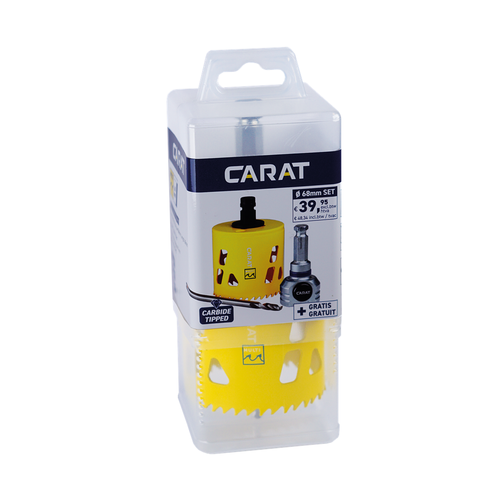 STARTERKIT BRILJANT MULTICUT GATZAAG 68MM + HEX11&BOOR REF:LMS068AC24 CARAT