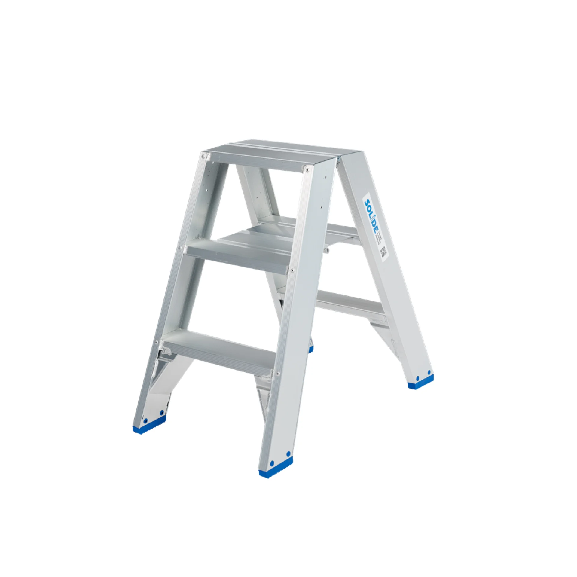 DUBBELE TRAPLADDER 2 X 8 TREDEN REF:DT08 SOLIDE