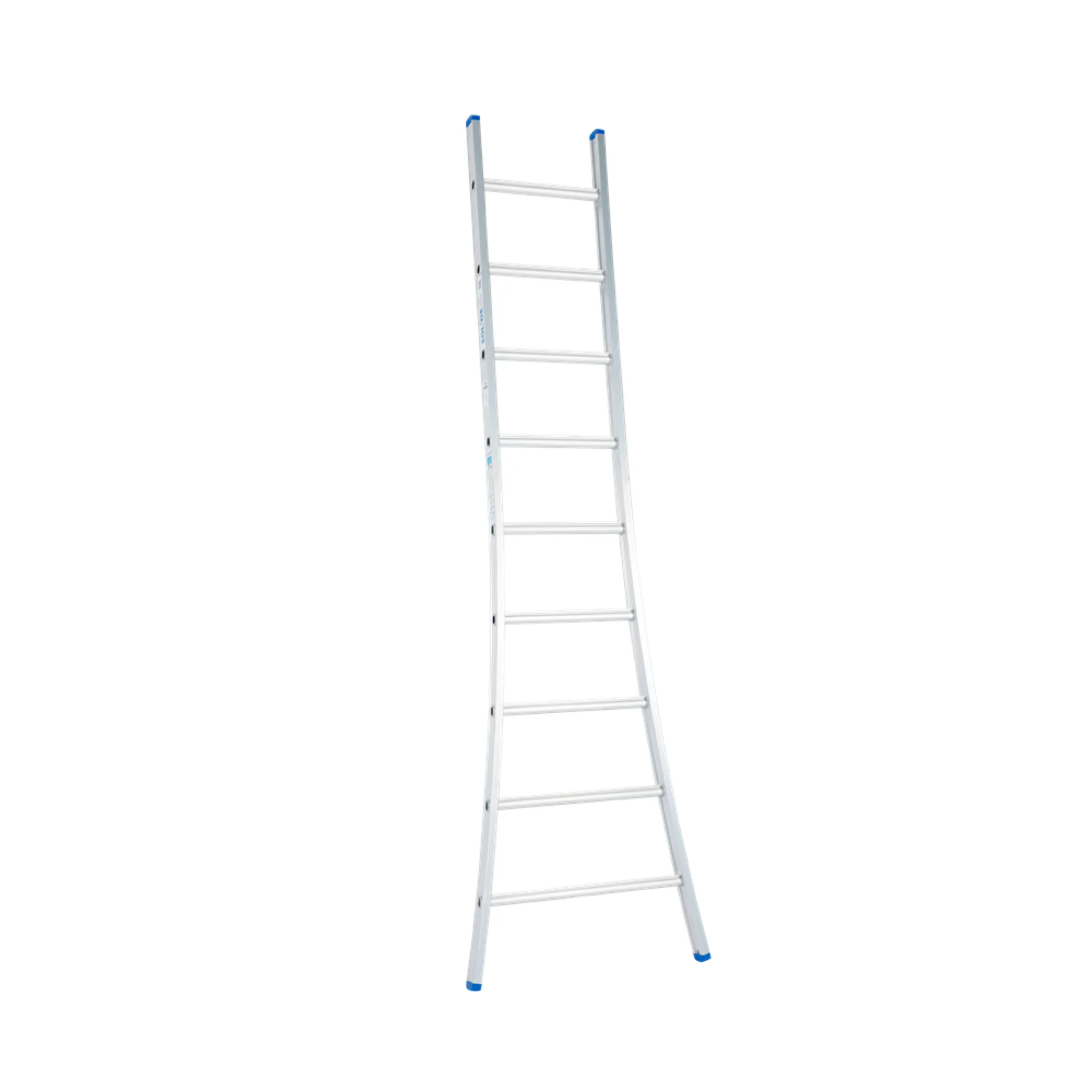 ENKELE LADDER 9 SPORTEN. OPEN VOET REF:A09 SOLIDE