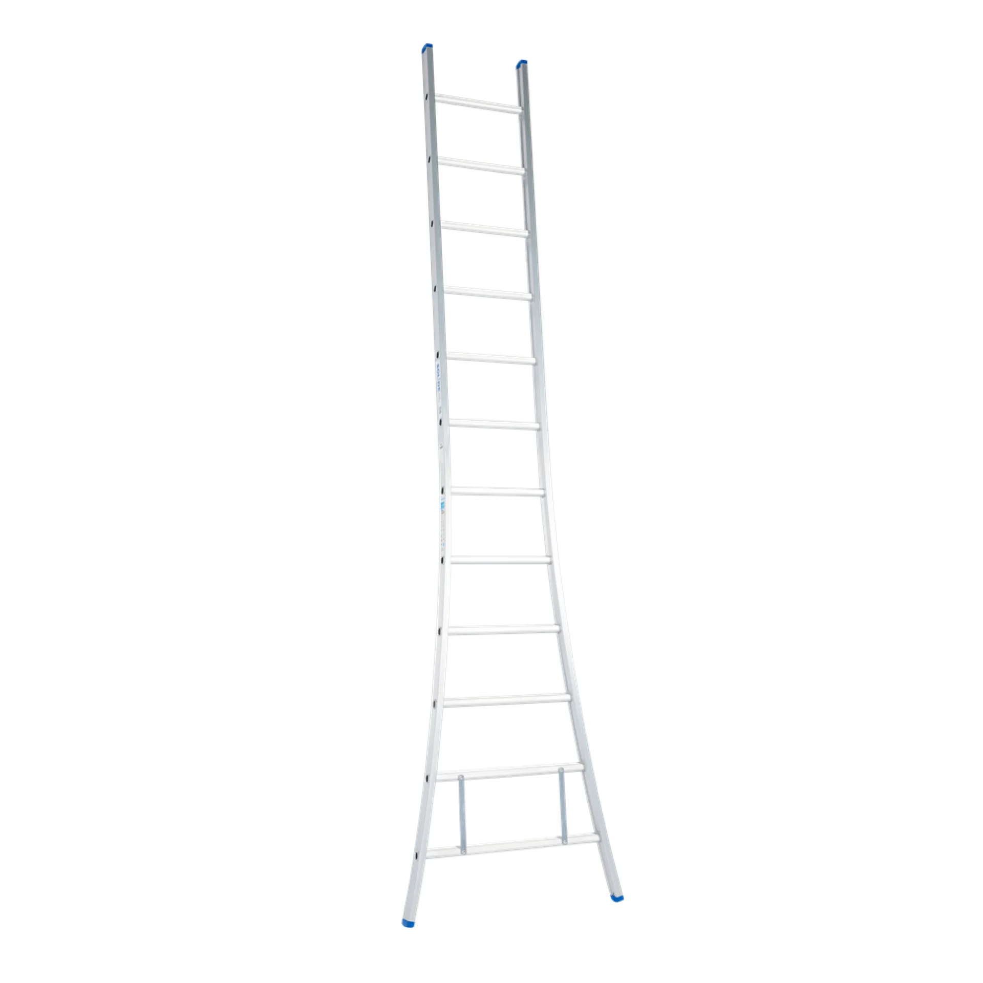 ENKELE LADDER 12 SPORTEN. OPEN VOET REF:A12 SOLIDE