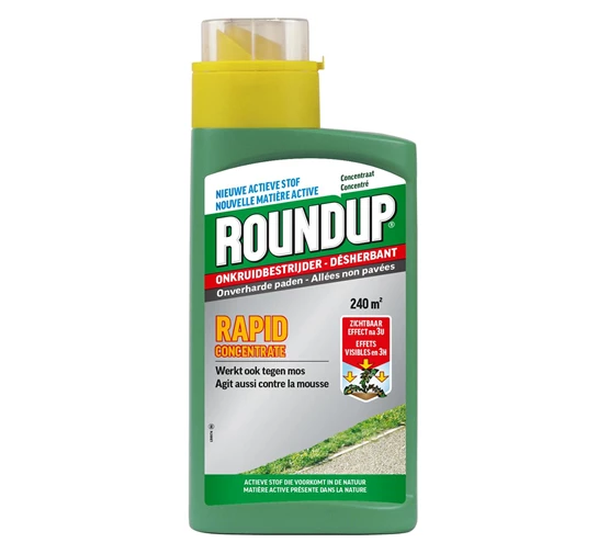 ROUNDUP RAPID CONC.ONVERHARDE PADEN 540ML REF:RURP054 ROUNDUP