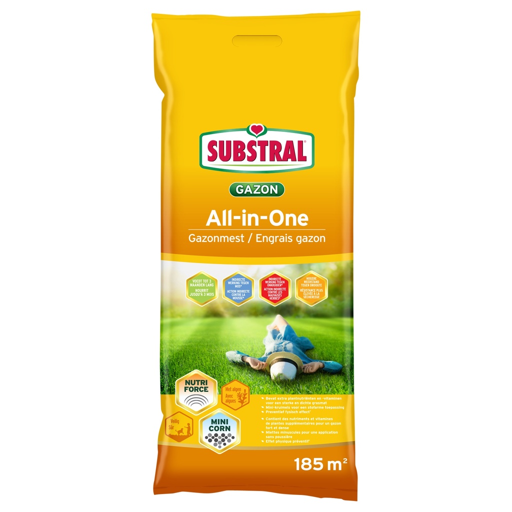 SUBSTRAL GAZONMEST ALL-IN-ONE 185 M² REF:SGAL185 SUBSTRAL