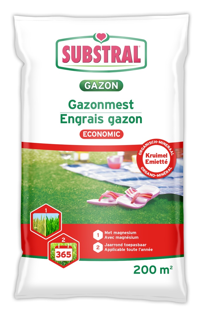 SUBSTRAL GAZONMEST ECONOMIC 20KG REF:SGEC200 SUBSTRAL