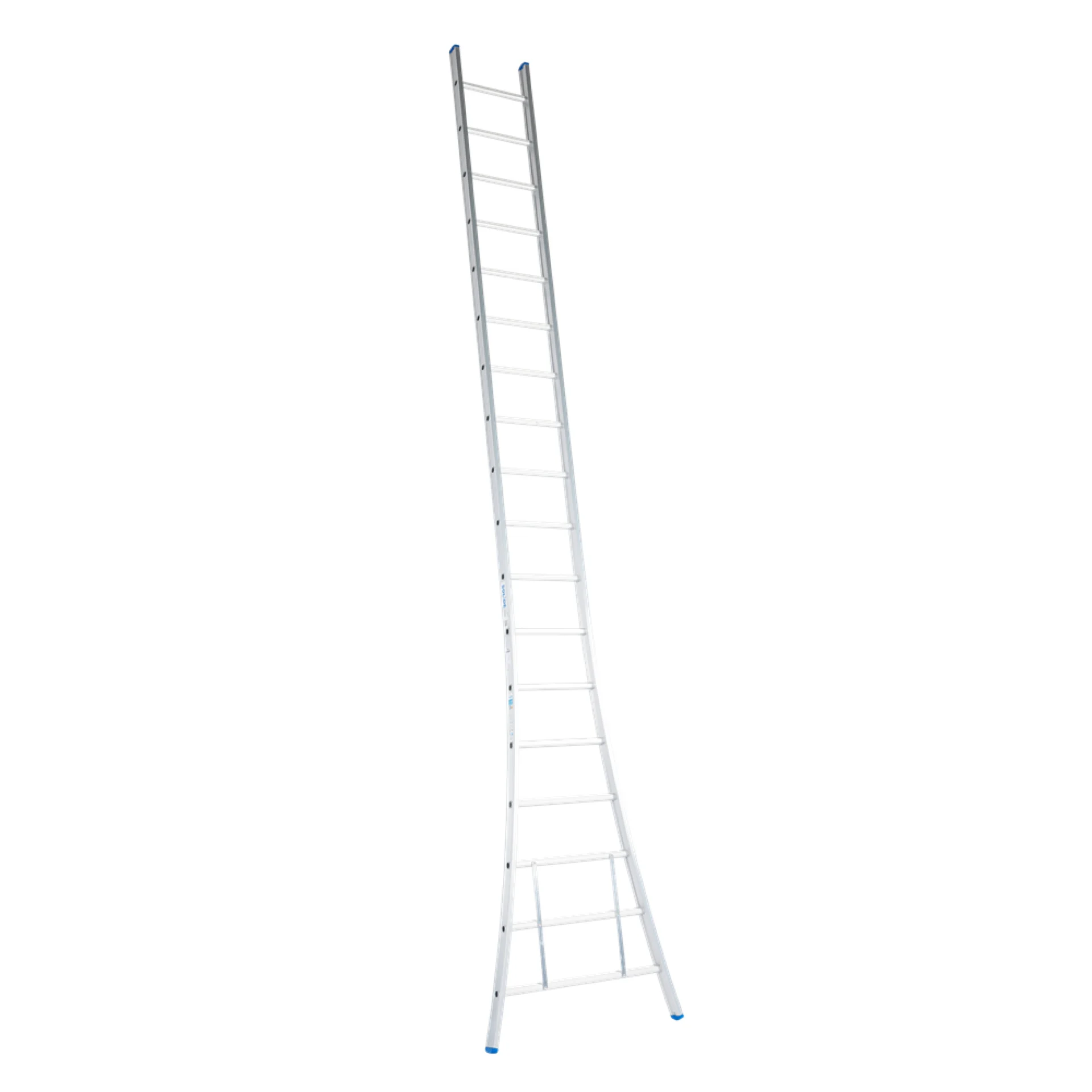 ENKELE LADDER 18 SPORTEN. OPEN VOET REF:A18 SOLIDE