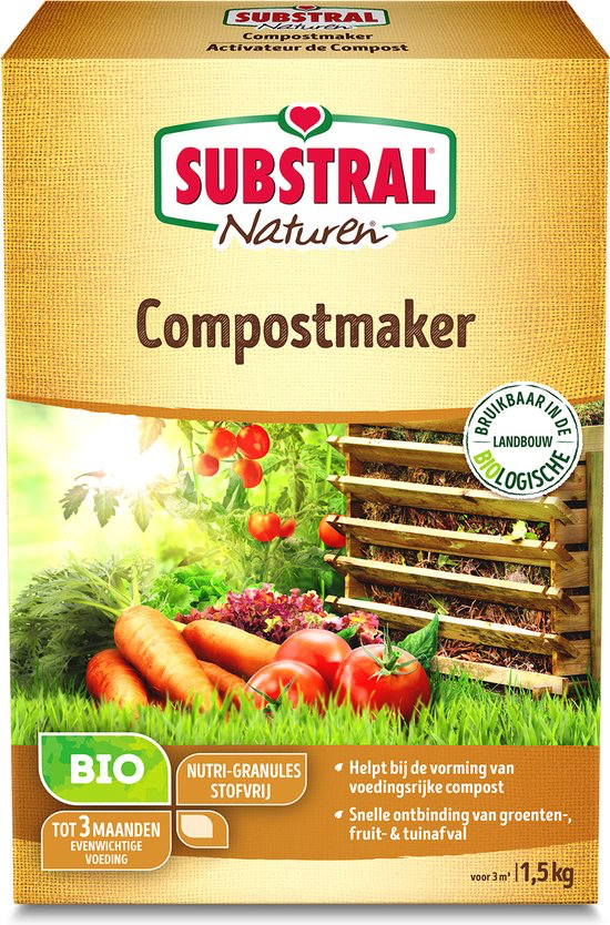 SUBSTRAL NATUREN COMPOSTMAKER 1,5KG REF:SNCM150 SUBSTRAL