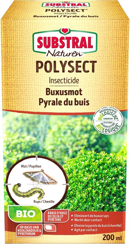 SUBSTRAL NATUREN POLYSECT TEGEN BUXUSMOT  200 ML REF:SPOL020 SUBSTRAL