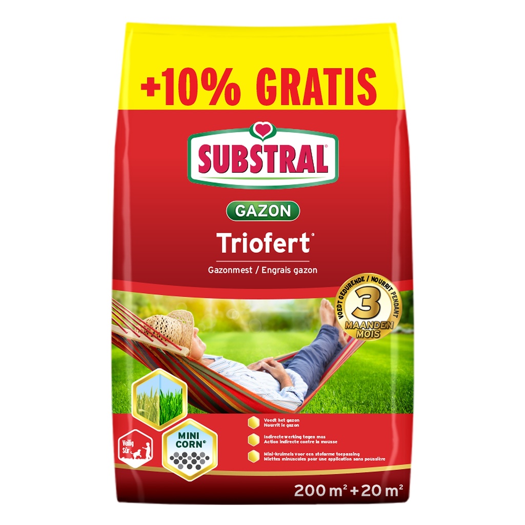 SUBSTRAL TRIOFERT 200+20M² REF:TROF220N SUBSTRAL