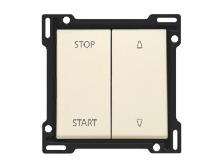 NIKO AFWERKINGSSET ROLLUIKSCHAKELAAR CREME REF:NI-100-65905 NIKO