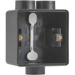 NIKO HYDRO DOOS ENKEL 3 INGANG M20 ZWART REF:NI-761-84112 NIKO
