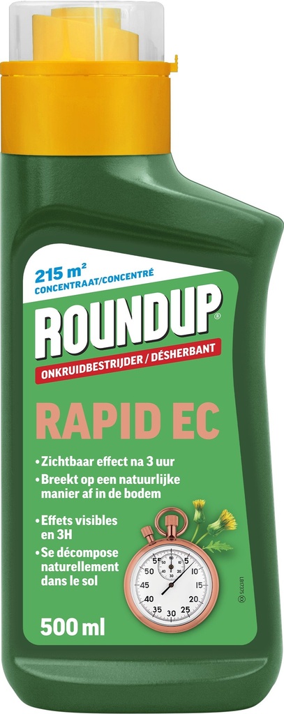 RAPID EC ONKRUIDBESTRIJDER 215M² CONCENTRAAT REF:RURAC050 EVERGREEN