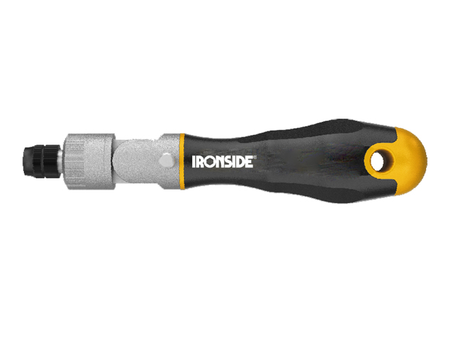 RATELSCHROEVENDRAAIER HANDGREEP+DRAAIKOP REF:354847 IRONSIDE