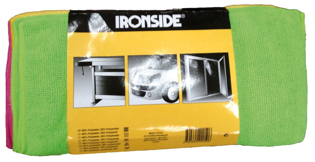 MICROVEZEL DOEKEN - SET 10ST REF:500345 IRONSIDE