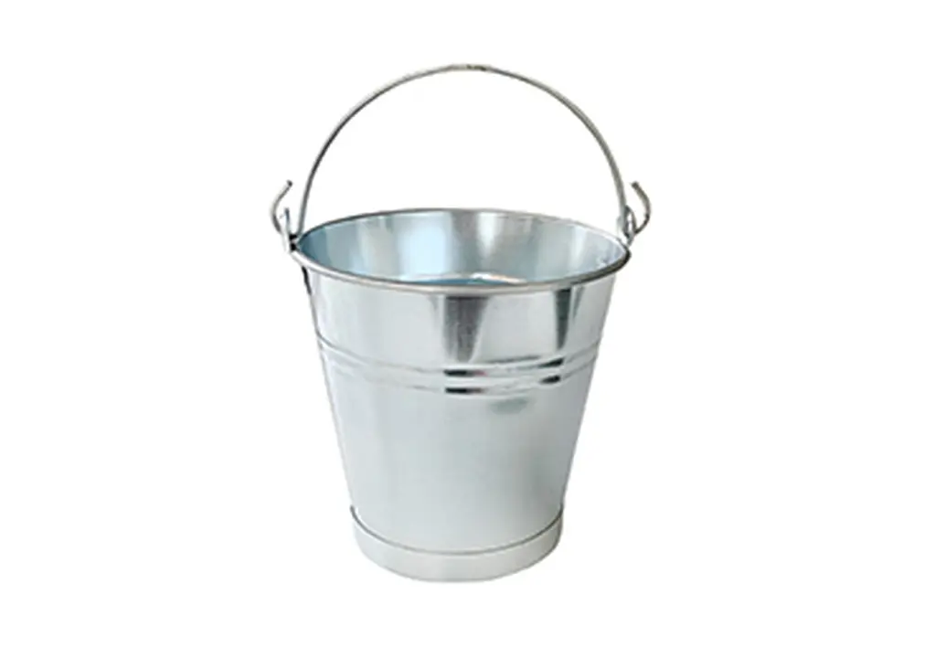 GEGALVANISEERDE EMMER 10 LITER REF: 90785 BOBRUSH
