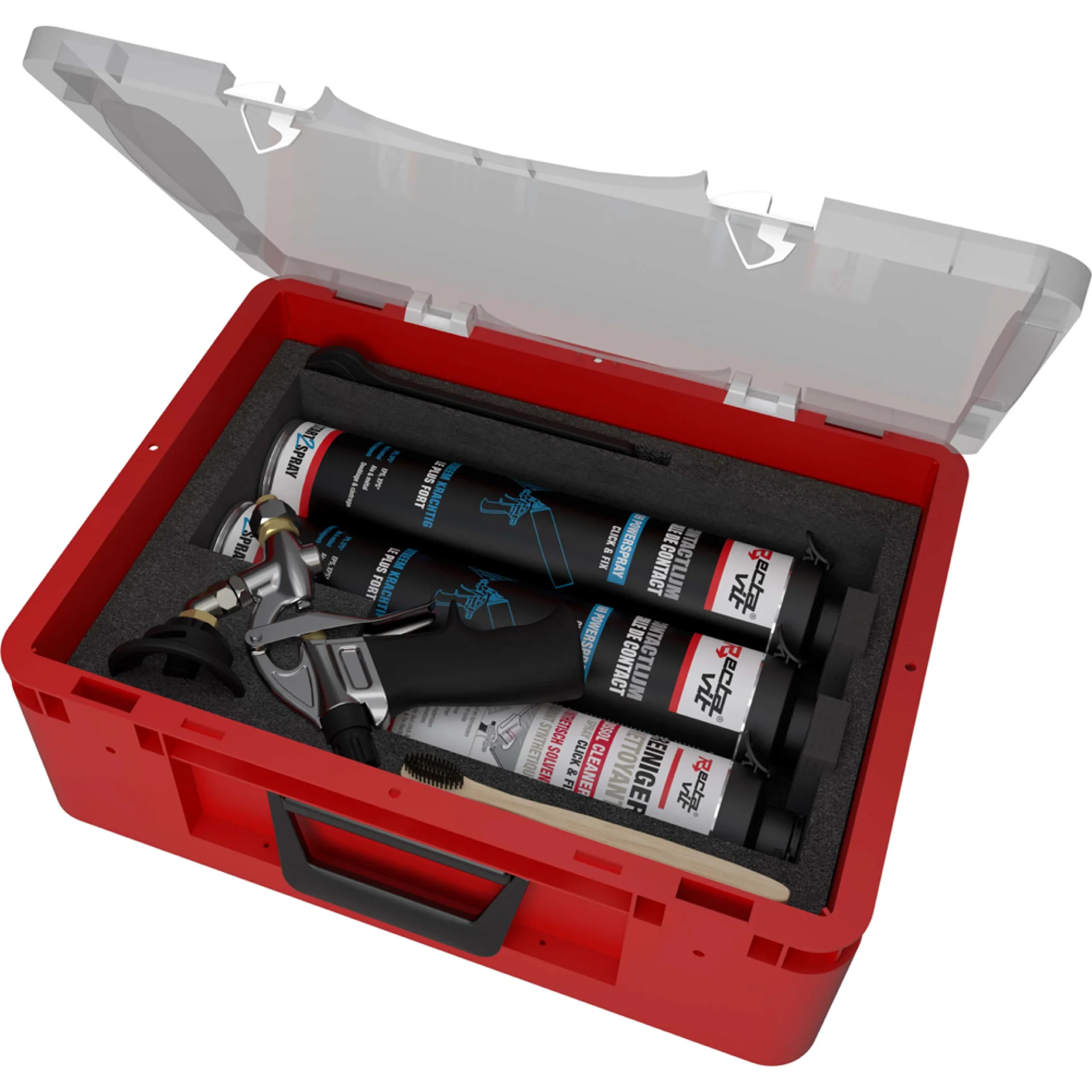 SPRAY GUN SET C&F HOUT & INTERIEUR POWERSPRAY REF: 167200 RECTAVIT