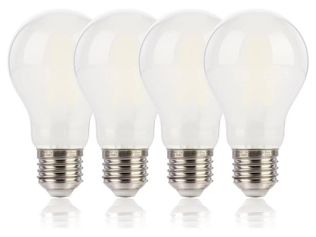 LEDLAMP PEER E27 8,5W WW 806LM 3+1 REF: 531250 MEDELON