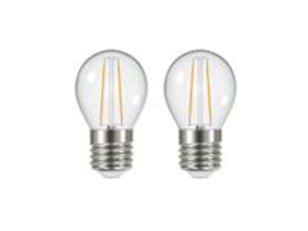LED LAMP BOL FILA E27 4W WW 470LM DUO REF:531259 MEDELON