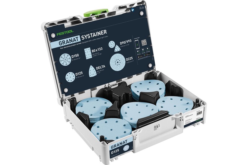 SCHUURSCHIJVEN  SYS-STF D125 GR-SET REF: 578193 FESTOOL