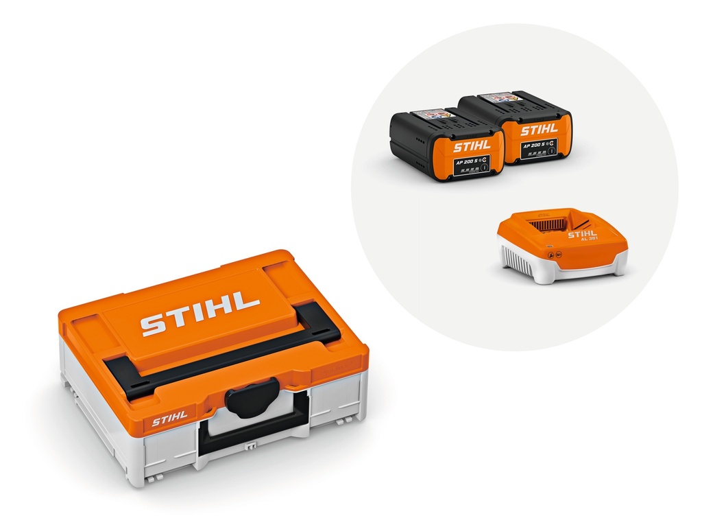 POWERBOX BASIC 2X AP200S + AL301 REF: 48502000042 STIHL
