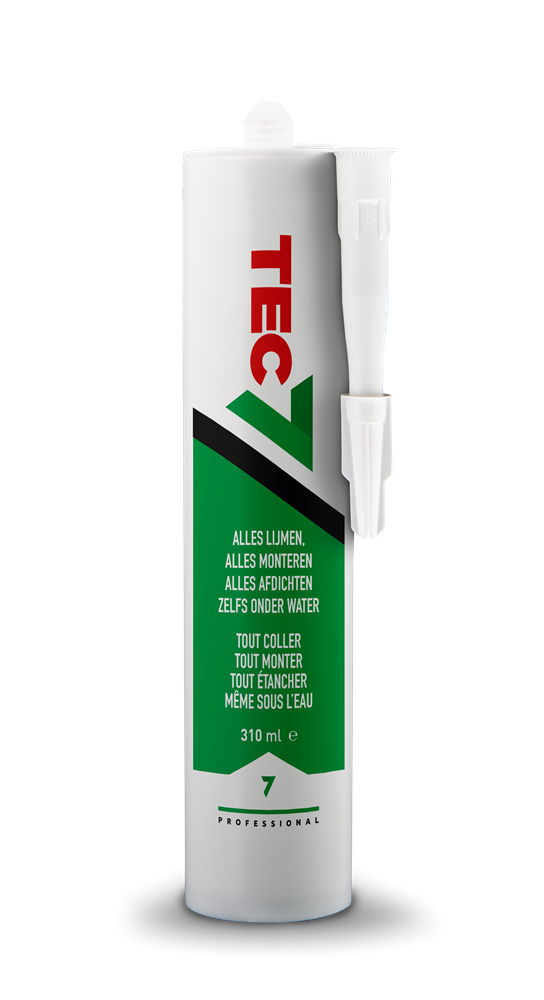 TEC7 WIT KOKER 310ML REF:535206 NOVATECH