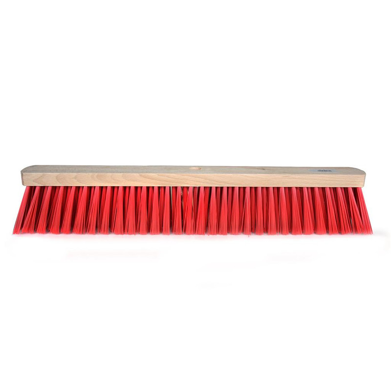 STRAATBEZEM PVC KORT ONGELAKT 60CM PLAT REF:1431 BOBRUSH
