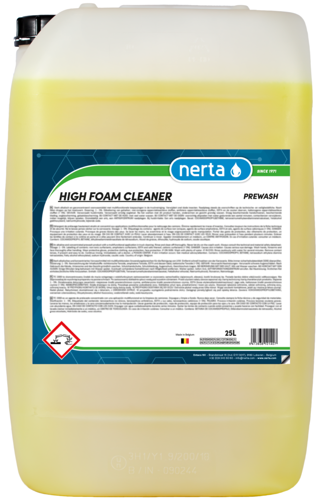 HIGH FOAM CLEANER 20L REF:300-0020-HFCLEN-01 NERTA