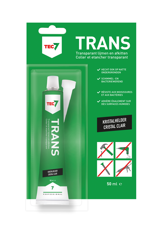 TRANS 7 CLEAR BLISTER 50ML NOVATECH