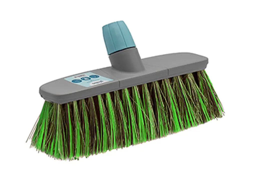 PLUBO STYLE STRAATBEZEM BASSINE PET GROEN 30CM REF:5226 BOBRUSH