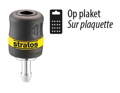 ASI VEILIGHEIDSKOPPELING MET SLANGDRAGER Ø 10 MM REF:CSF17ASG061810 STRATOS