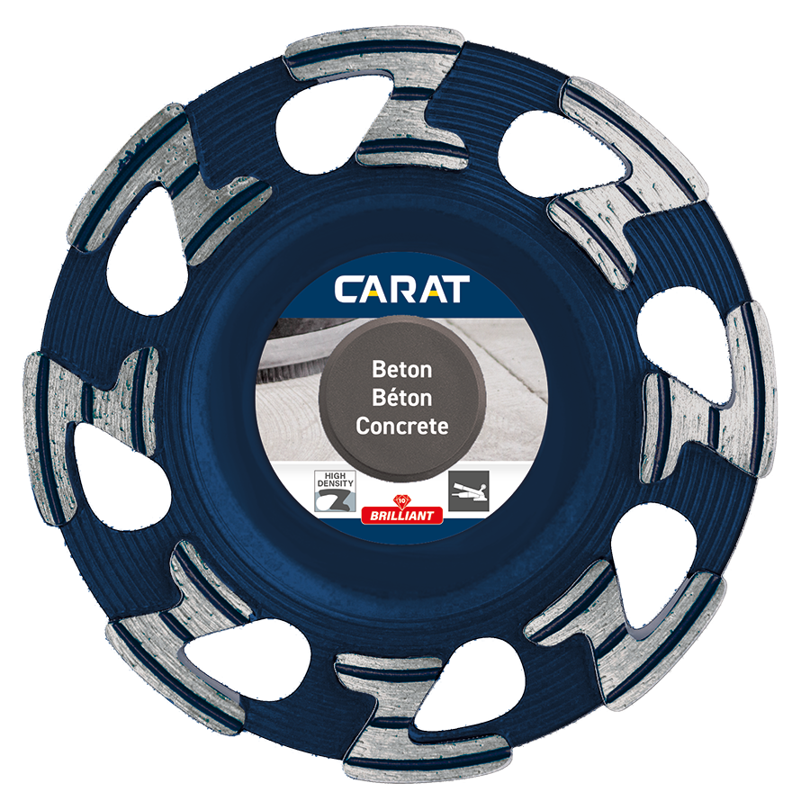 CUDZ BRILLIANT 125 X 22.23MM BETON SLIJPKOP REF:CUDZ1253C0 CARAT