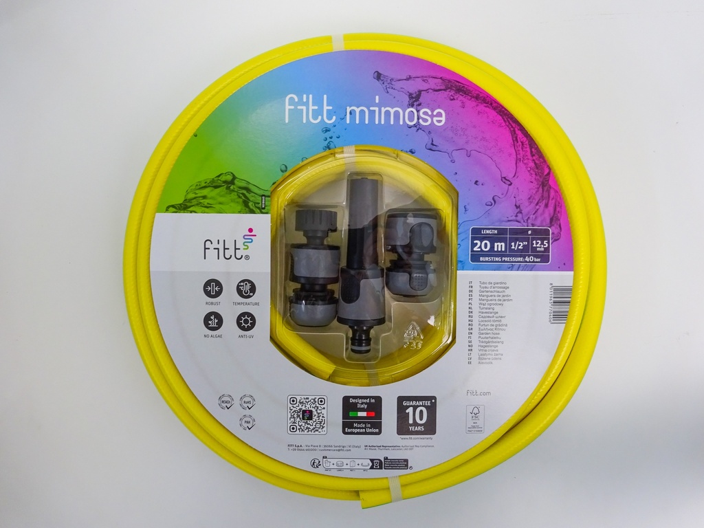 TUINSLANG MIMOSA 3/4" -20M KIT (TUIN) REF:7601.5933 FITT
