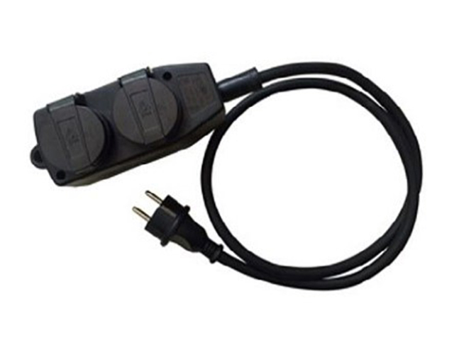 VERLENGKABEL+BLOK4ST IP44 H07RN-F 3G2,5 5M(163390) REF:393680 MEDELON