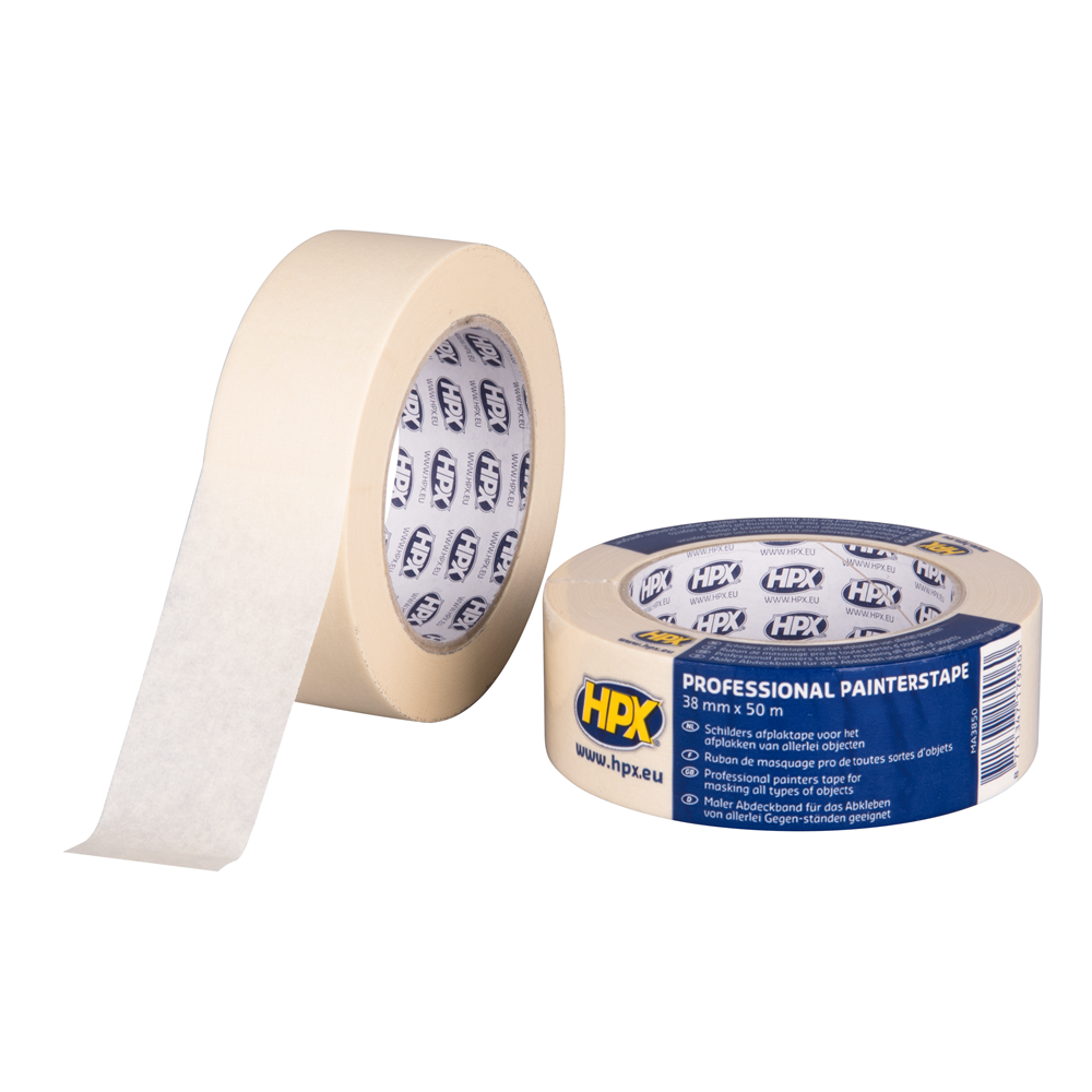 MA3850 Masking tape 60°C - crèmewit 38mm x 50m