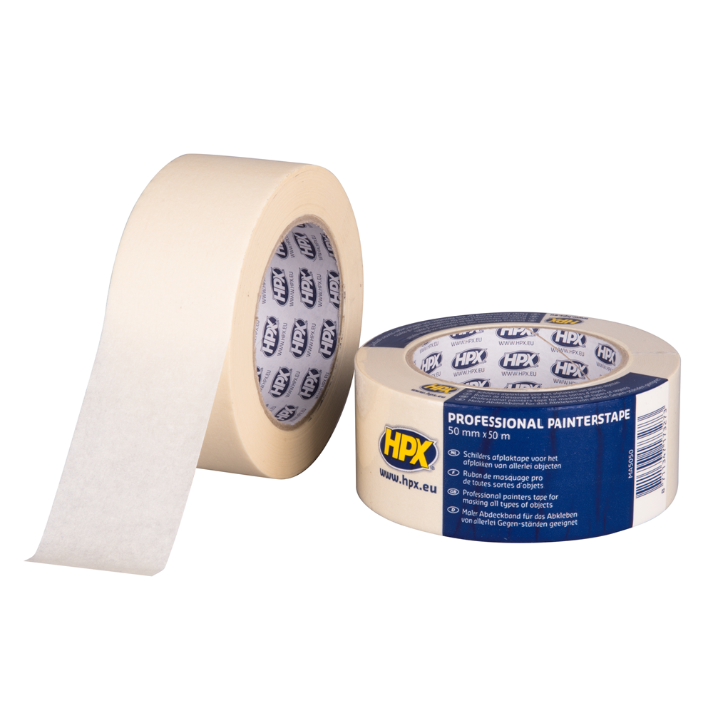 MA5050 Masking tape 60°C - crèmewit 50mm x 50m