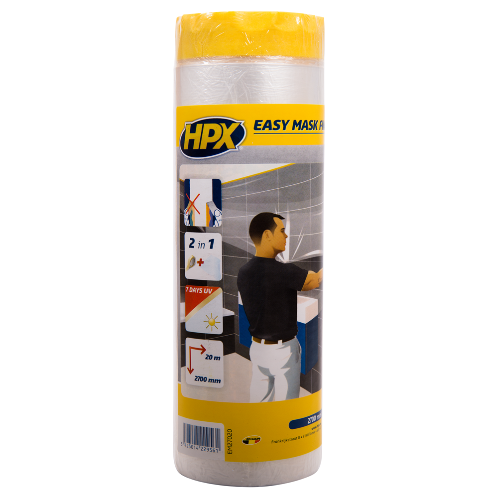 TRANSPARANTE FOLIE EASY MASK FINE LINE 1100MM X 33M REF:HPXEM11033