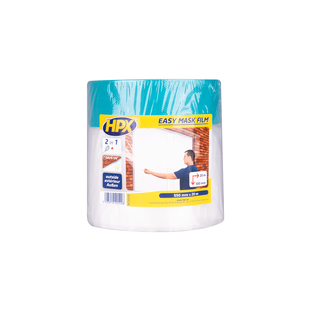 PC5520 Easy mask film cloth tape - 550mm x 20m