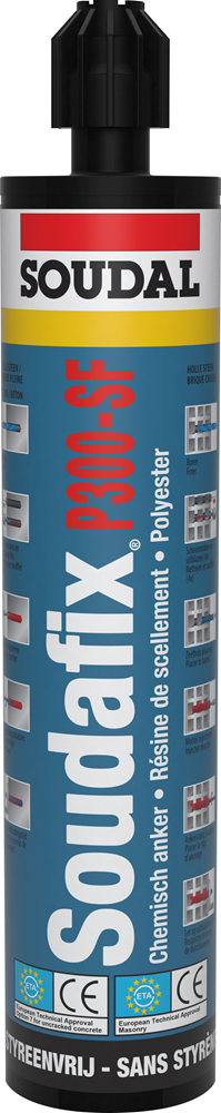 280ML SOUDAFIX P300-SF NL/FR REF:127849 SOUDAL