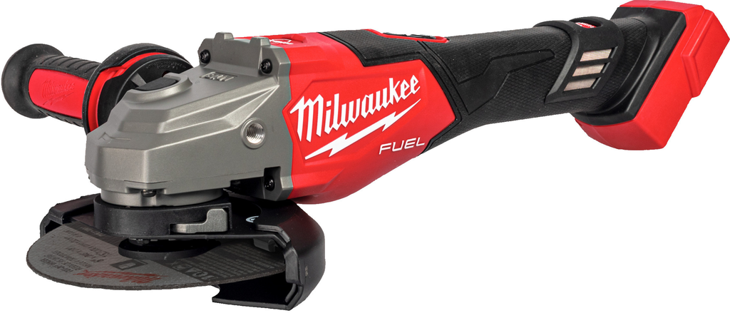 M18 FUEL™ 125 MM HAAKSE SLIJPMACHINE MET REM EN SCHUIFSCHAKELAAR REF: 4933493415 MILWAUKEE