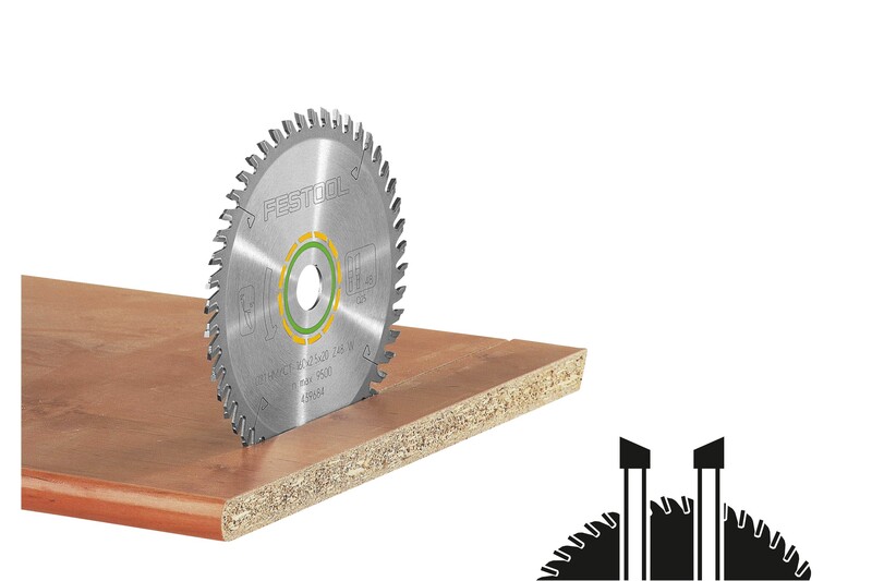SAW BLADE HW 225X2.6X30 W48 REF:488289 FESTOOL